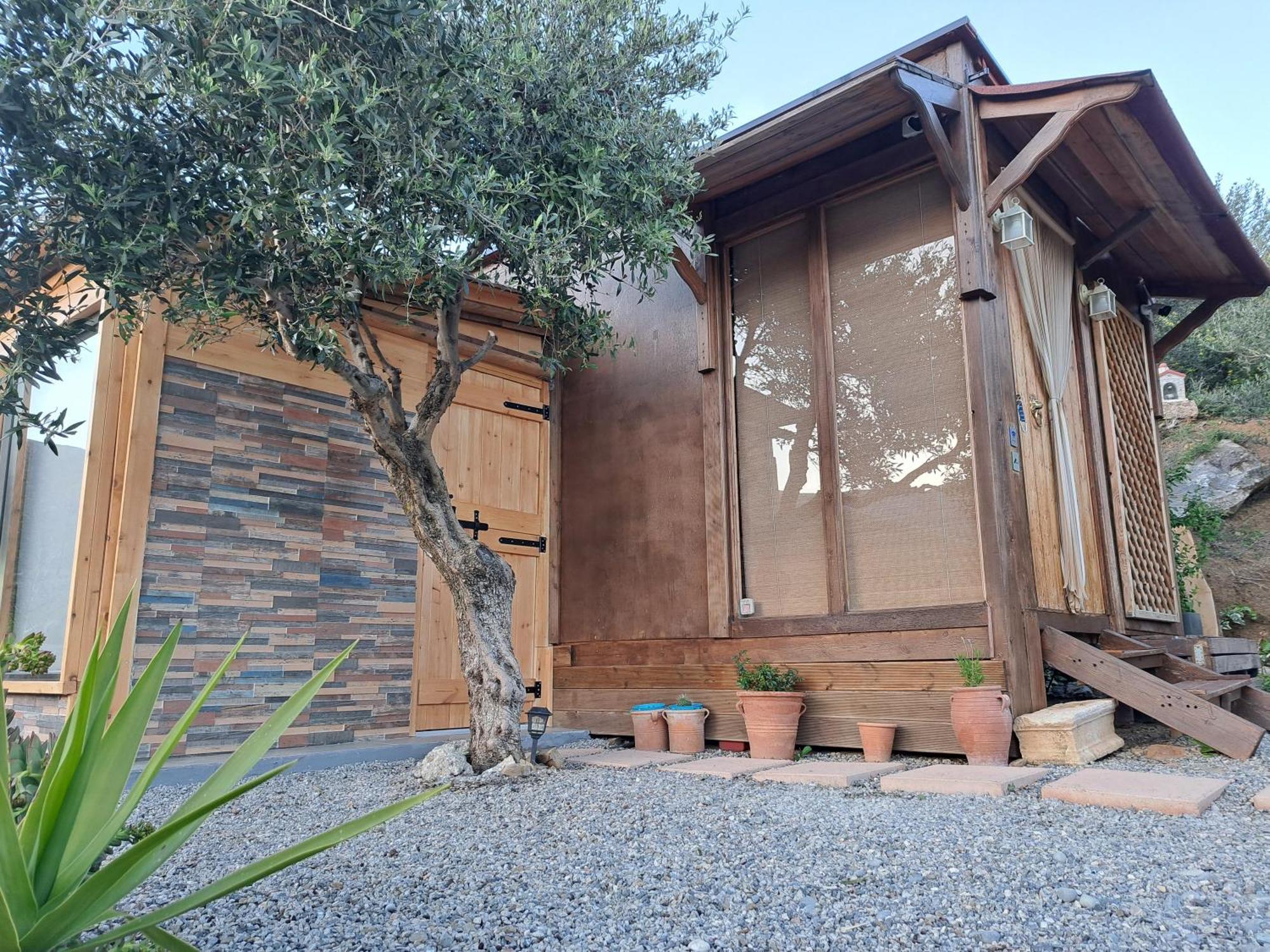 Maison d'hôtes Wooden House At The Mountain-Private à Paránimfoi Extérieur photo